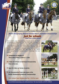 Just for Schools at Anvil Park Stud 30 Jan - Please support!